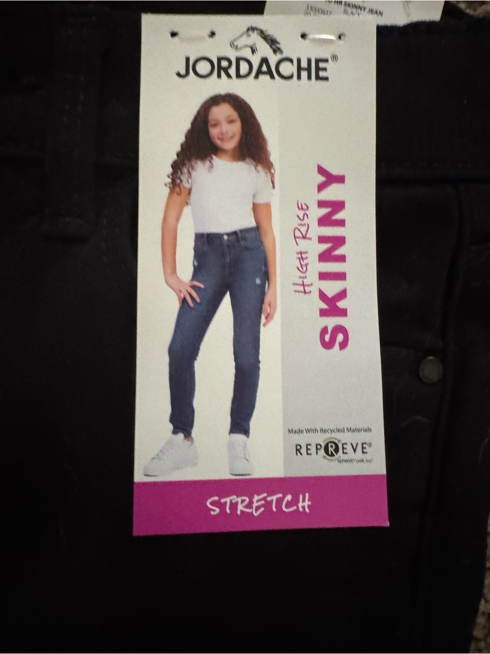 Jordache Skinny Jeans Duo — Black & Blue Wash - Picture 2 of 5